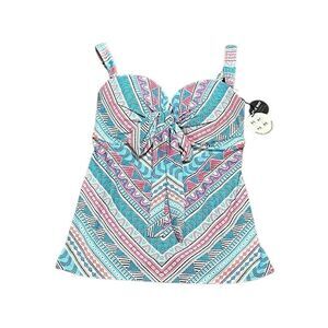 Coco Reef 5 Way Convertible Tankini Swim Top, Size 32/34D, NWT